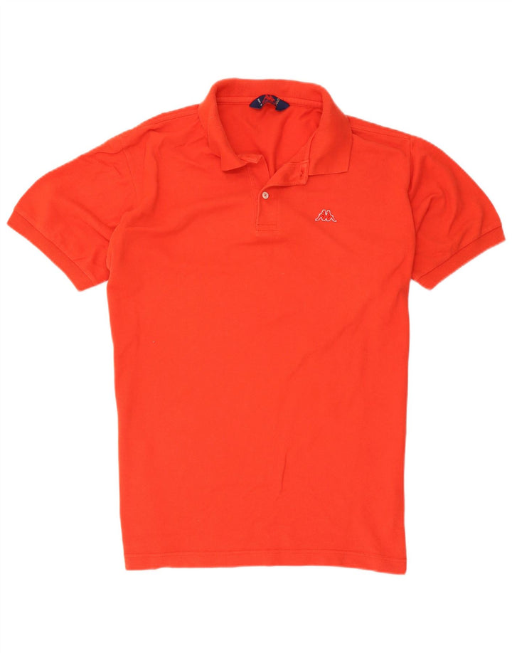 Kappa Polo Hombre Grande Rojo Algodón