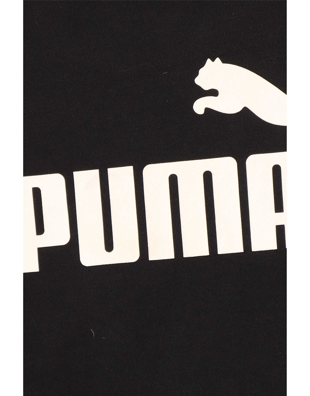 Puma Hombre Graphic Sudadera Jumper Grande Negro