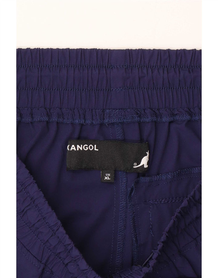 Kangol Mens Cargo Sport Shorts XL Azul Marino Nylon