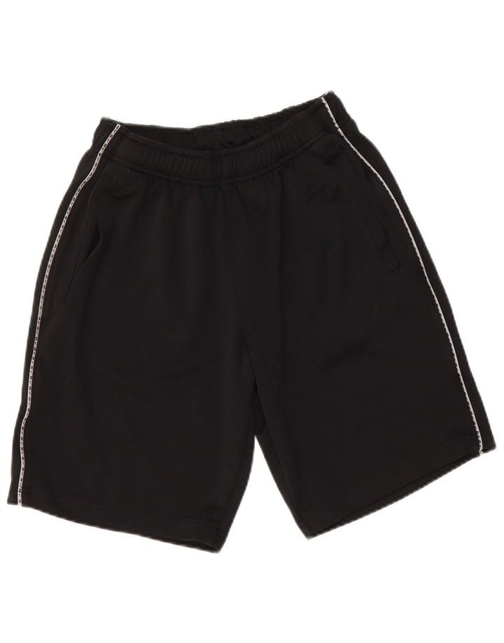 NIKE Pantalones cortos deportivos para hombre, talla pequeña, poliéster negro