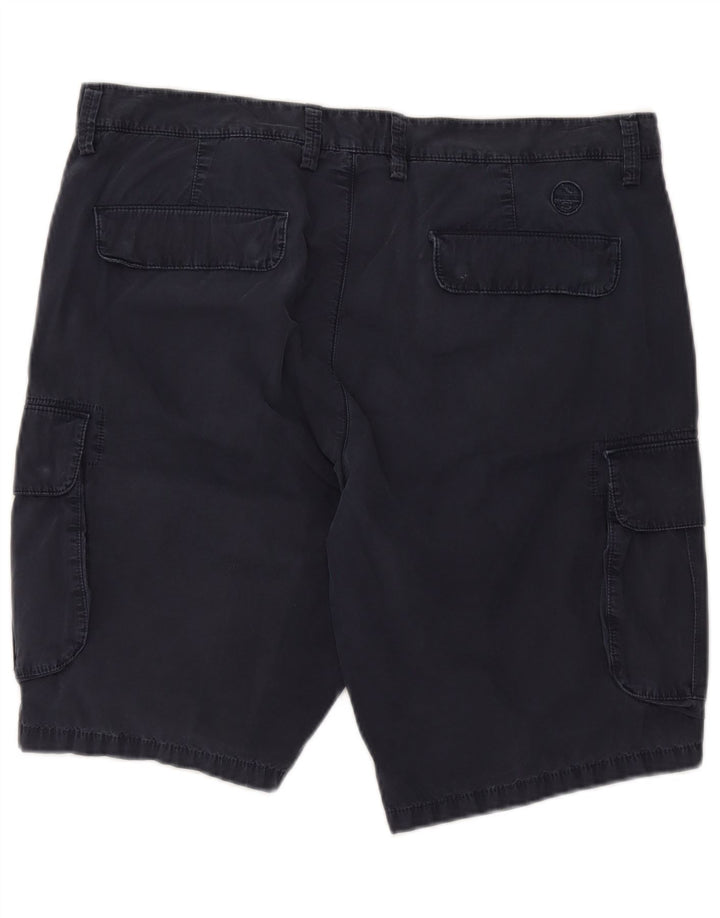 North Sails Pantalón Cargo Hombre W36 Grande Algodón Azul Marino