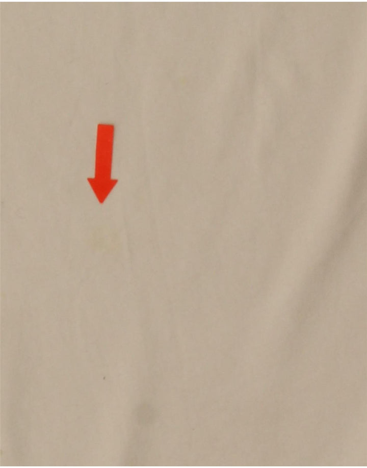 Levi's Hombre Camiseta Gráfica Top XL Algodón Blanco