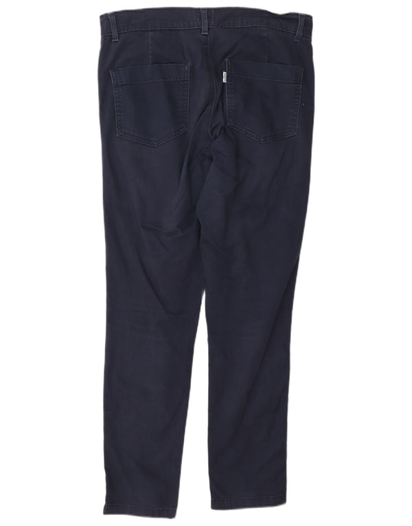Pantalón Chino Slim Levi's Mujer W26 L27 Algodón Azul Marino