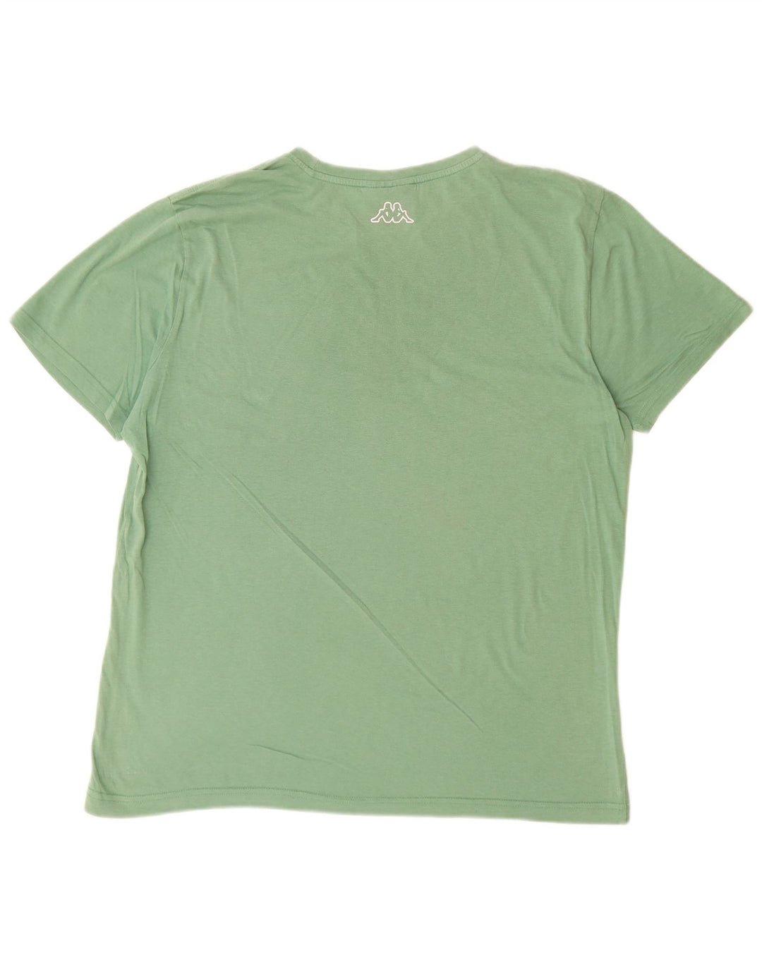 KAPPA - Camiseta gráfica para hombre, talla grande, color verde