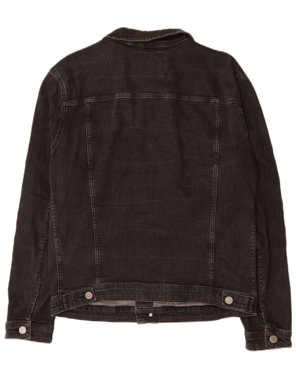 Jack & Jones Chaqueta Vaquera Hombre UK 42 XL Algodón Gris