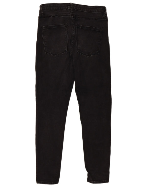 Zara Vaqueros Pitillo Mujer EU 40 Mediano W30 L27 Negro