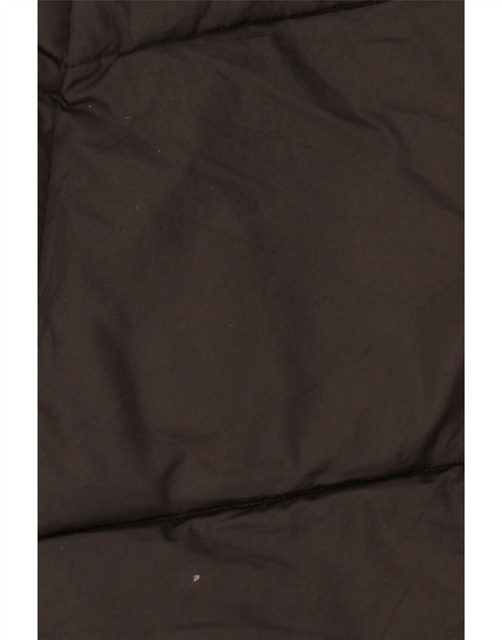 John Lewis Chaqueta acolchada extragrande con capucha para mujer UK 18 XL Poliéster negro