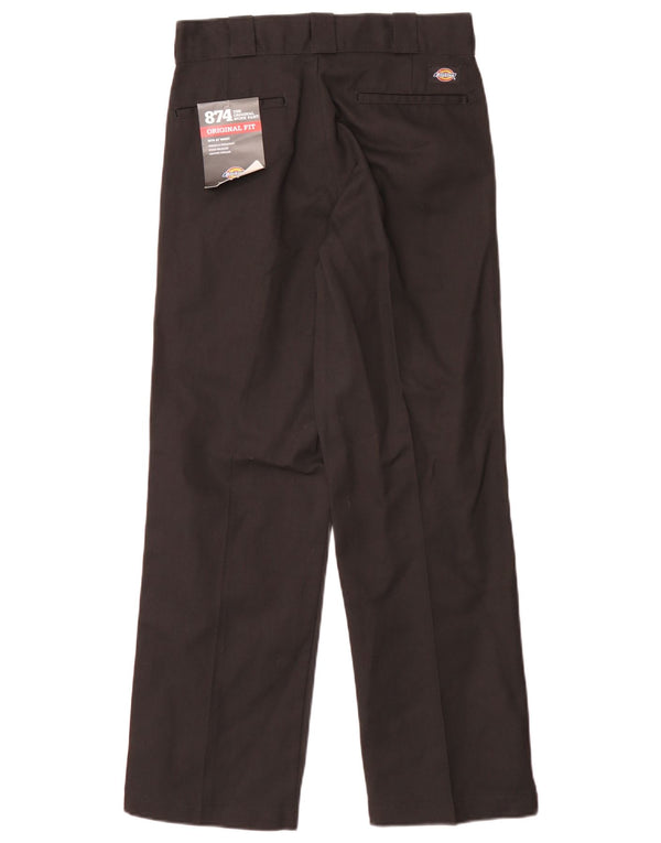 Dickies Hombre 874 Pantalón chino recto de corte original W30 L30 Negro