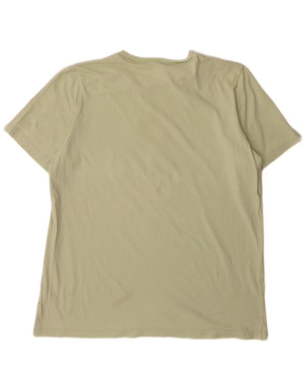 Adidas - Camiseta gráfica para hombre, talla grande, algodón verde