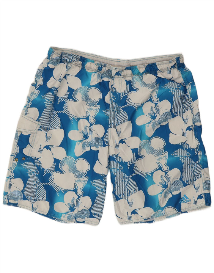 Bañador Adidas Hombre XL Azul Floral Poliéster