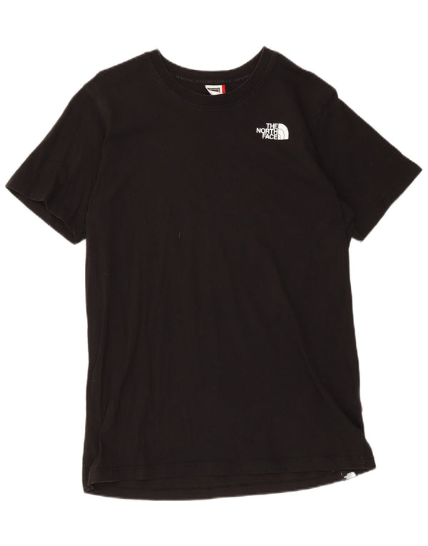 The North Face Camiseta gráfica para mujer Top UK 12 Medium Black Cotton