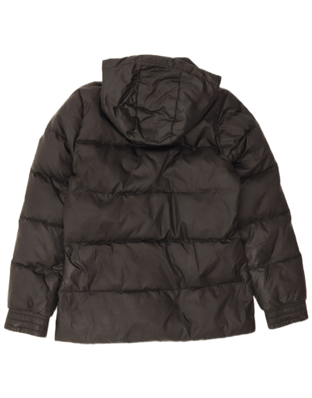 Adidas Chaqueta acolchada con capucha para mujer UK 8/10 Small Black Poliéster