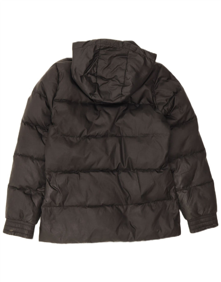 Adidas Chaqueta acolchada con capucha para mujer UK 8/10 Small Black Poliéster
