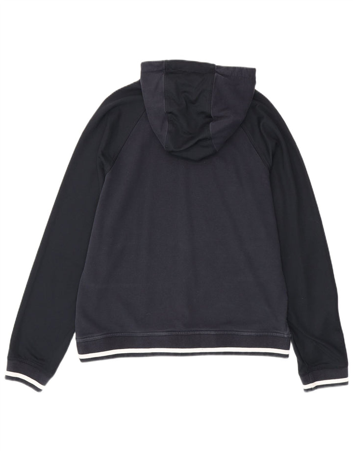 ARMANI EXCHANGE Jersey con capucha gráfico para hombre grande azul marino algodón