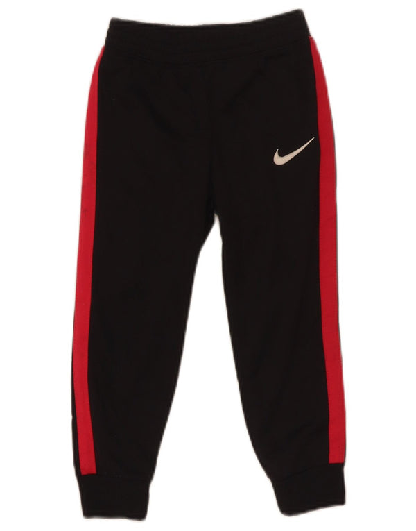 Nike Pantalones de chándal para niño Joggers 2-3 años Negro Colorblock Poliéster