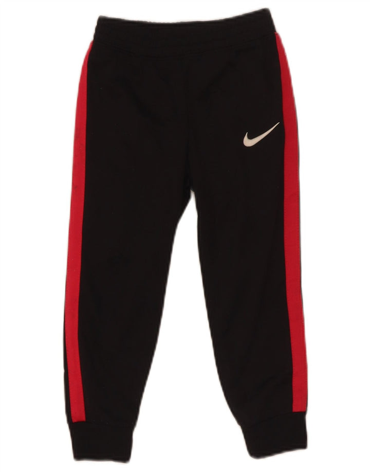 Nike Pantalones de chándal para niño Joggers 2-3 años Negro Colorblock Poliéster