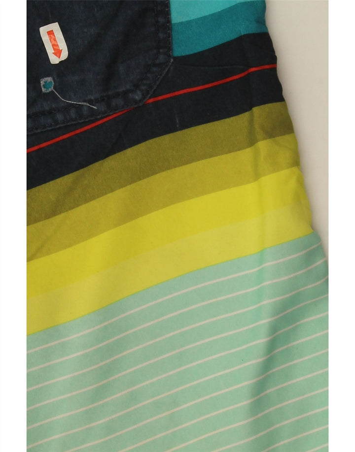 Billabong Bañador tipo shorts para niño 15-16 años Poliéster a rayas multicolor