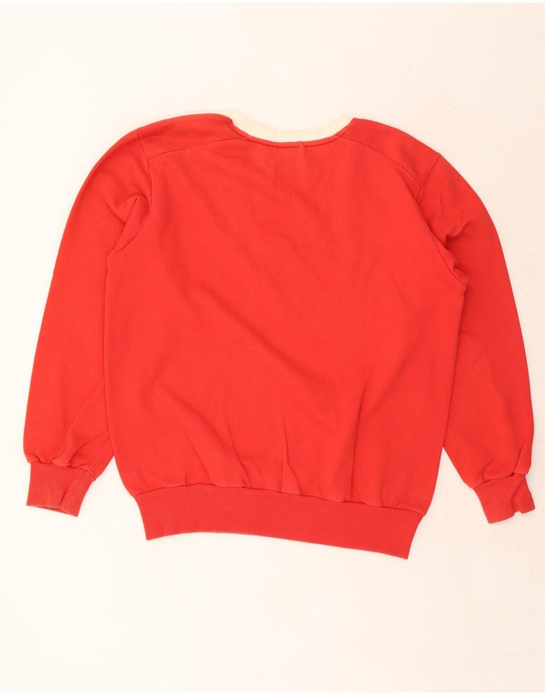 Puma Sudadera con gráfico para hombre, jersey pequeño en bloques de color rojo