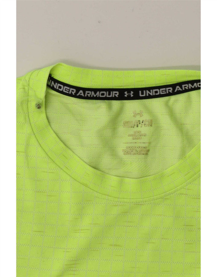 Under Armour Camiseta gráfica para hombre Top Small Verde