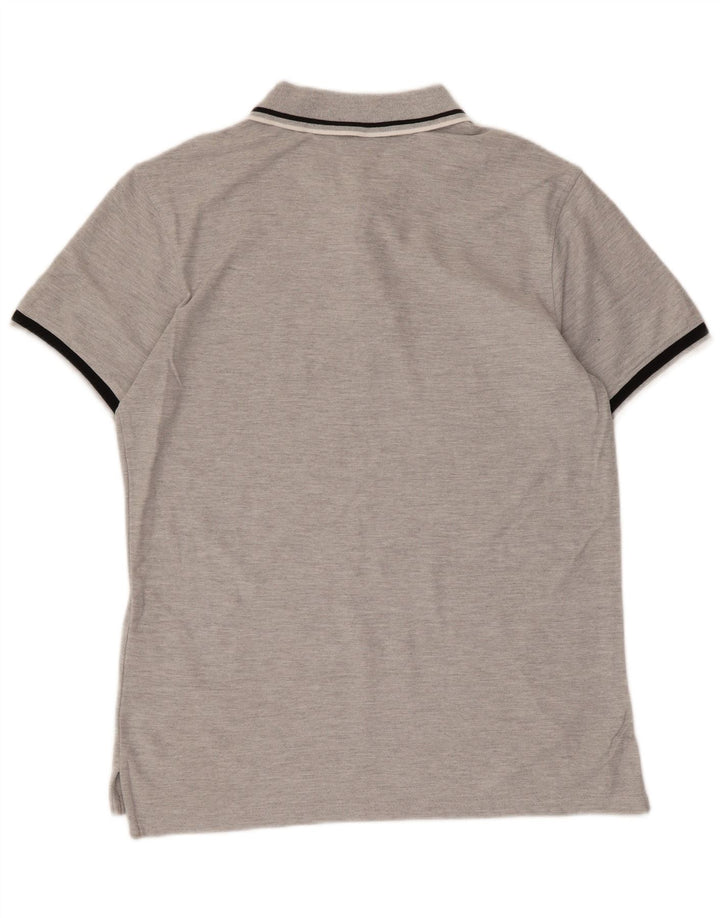 FILA Polo Hombre Algodón Gris Medio