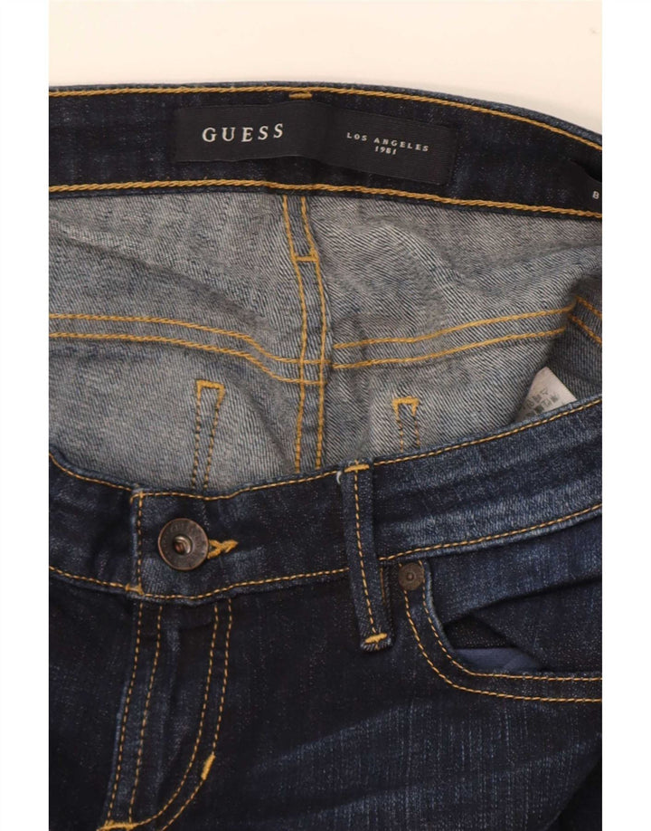 Vaqueros Guess Mujer Low Bootcut W29 L33 Algodón Azul Marino
