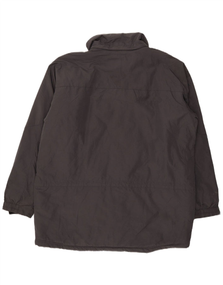 L.L.Bean Chaqueta utilitaria alta para hombre UK 42 XL Nylon gris