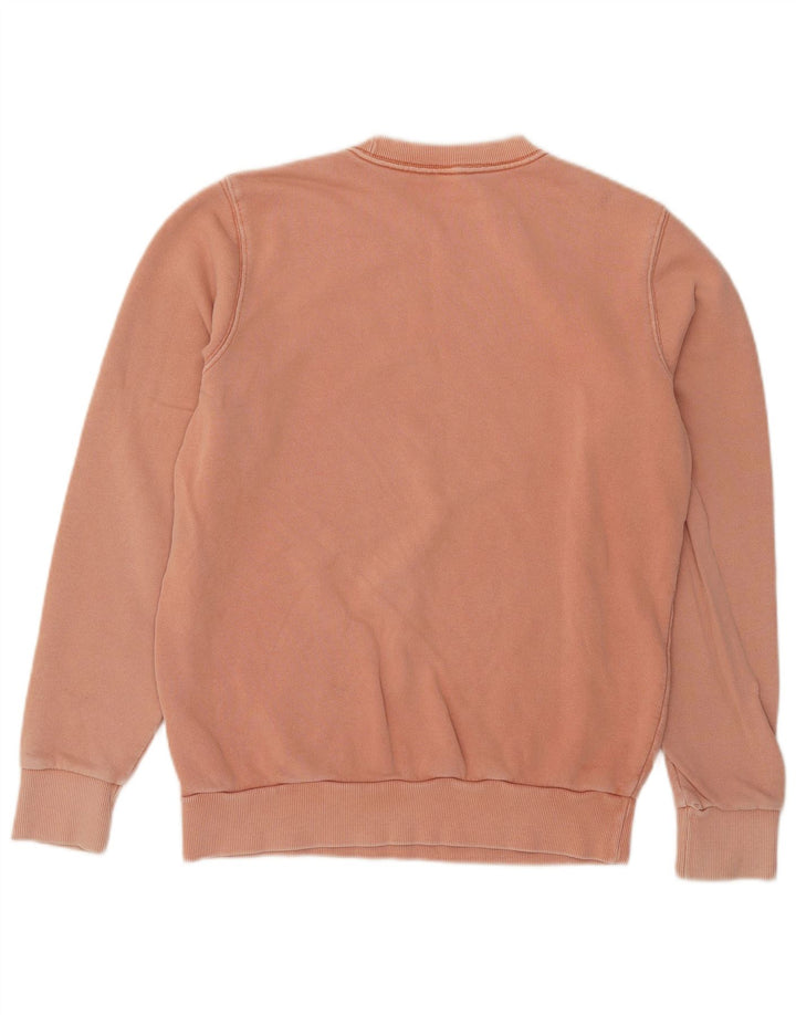 Reebok Hombre Sudadera Jumper Small Rosa Algodón