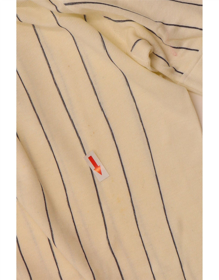 Fila Polo De Rugby Para Hombre IT 46 Small Blanco Rayas Algodón