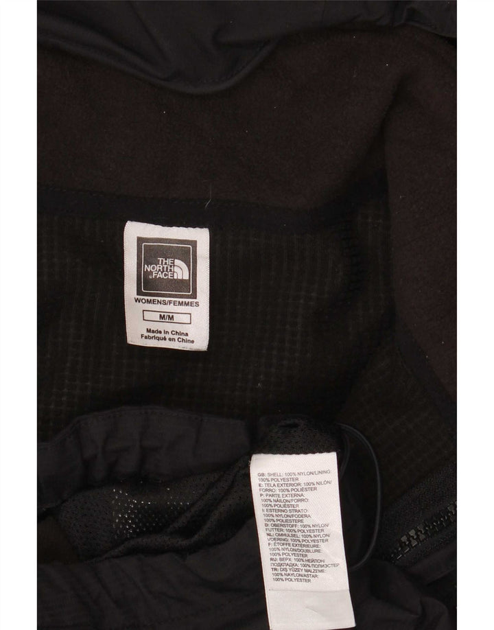 The North Face Chaqueta cortavientos con capucha para mujer UK 12 Medium Black