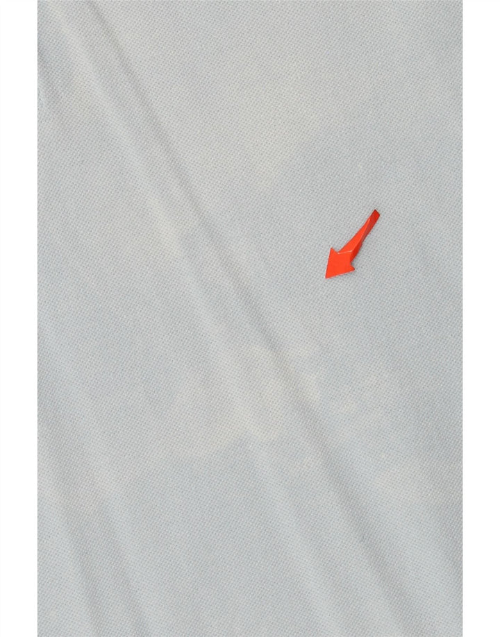 Polo Kappa Hombre Grande Azul Algodón