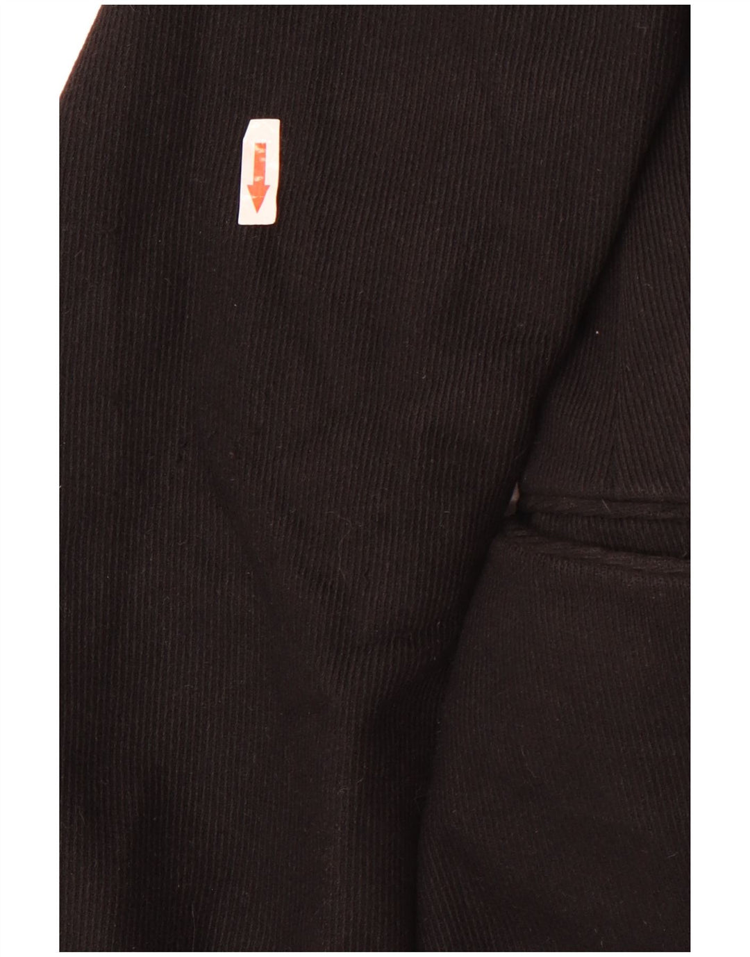 Fay Abrigo de pana para hombre Reino Unido 40 Grande Negro