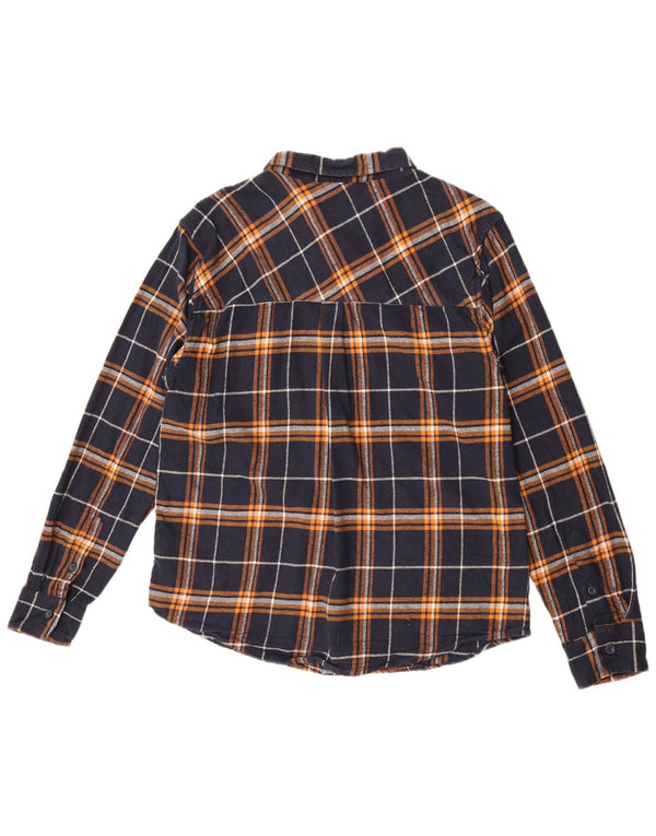 Camisa de franela para hombre de Mountain Warehouse con cuadros grandes en azul marino