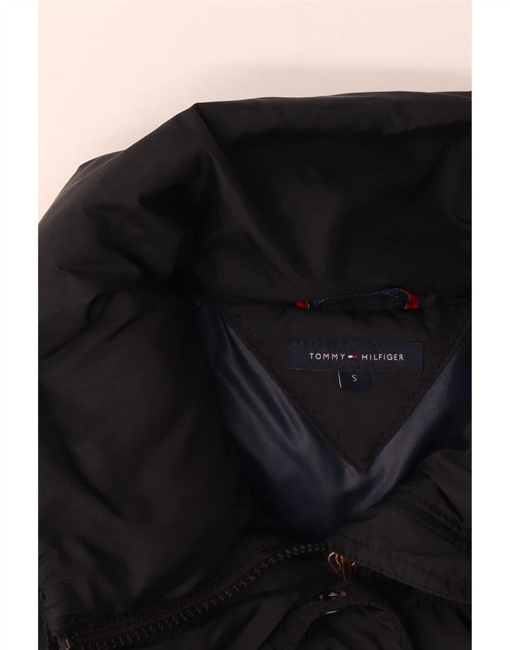 Tommy Hilfiger Chaqueta acolchada extragrande para mujer UK 10 Small Azul marino