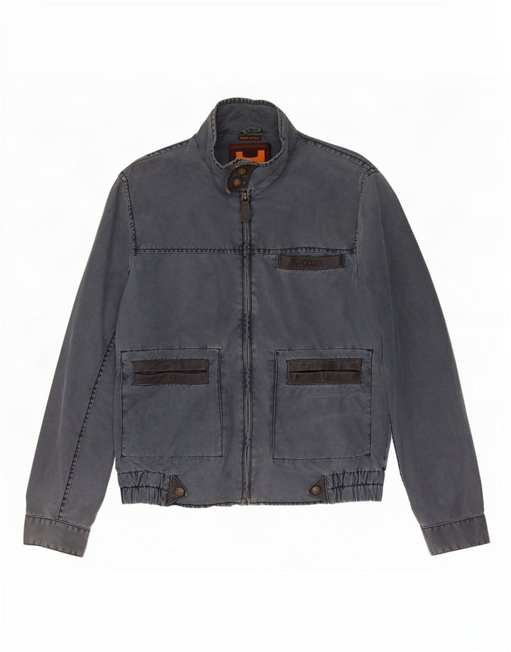 Hogan Chaqueta utilitaria para hombre UK 38 Medium Azul marino