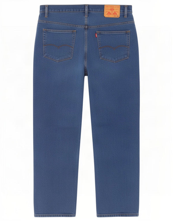 Vintage Hombre 901 Vaqueros Rectos W36 L30 Azul