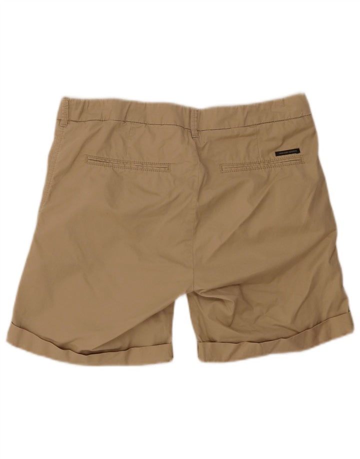 Pantalones cortos chinos para mujer Maison Scotch W28 Algodón beige medio