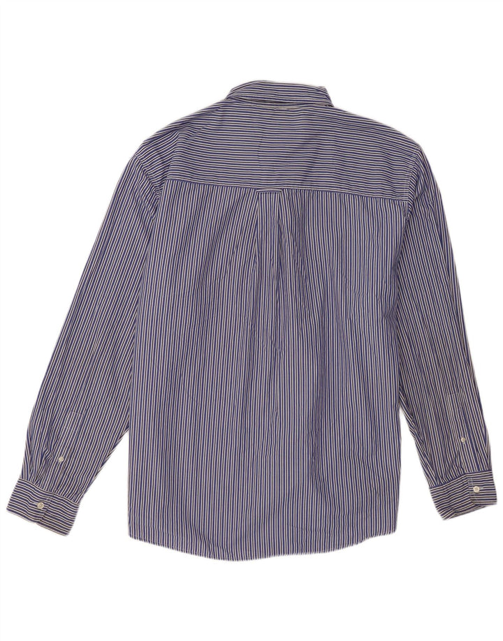 Chaps Camisa para hombre 2XL Algodón a rayas azules