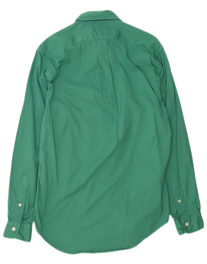 Polo Ralph Lauren - Camisa de ajuste personalizado para hombre, algodón verde pequeño