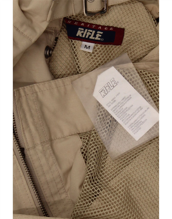 Rifle Chaqueta utilitaria Heritage para hombre UK 38 Poliéster beige medio