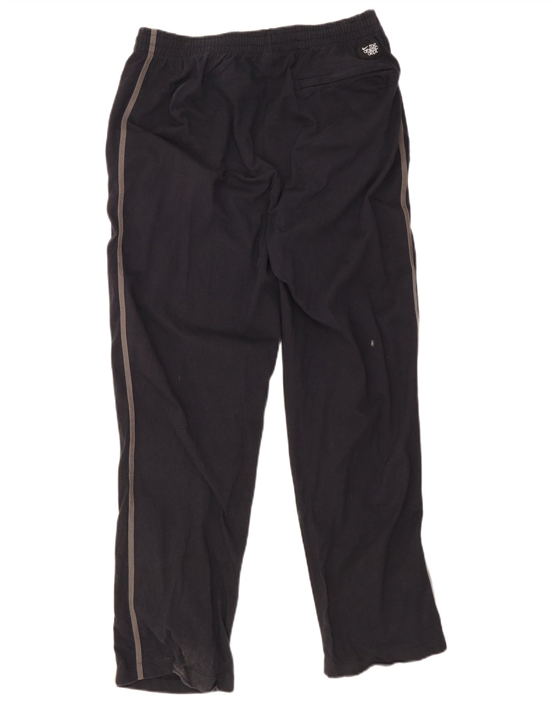 Nike - Pantalón de chándal para hombre, talla grande, algodón negro