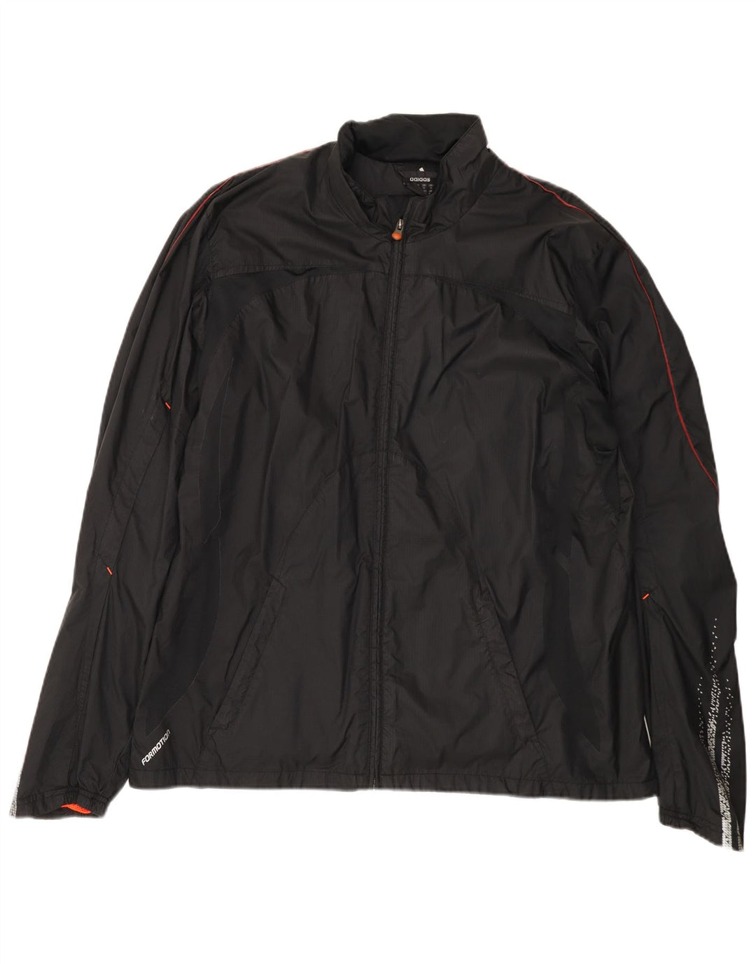 Adidas Climacool - Chaqueta impermeable para hombre, talla 42, XL, poliéster negro