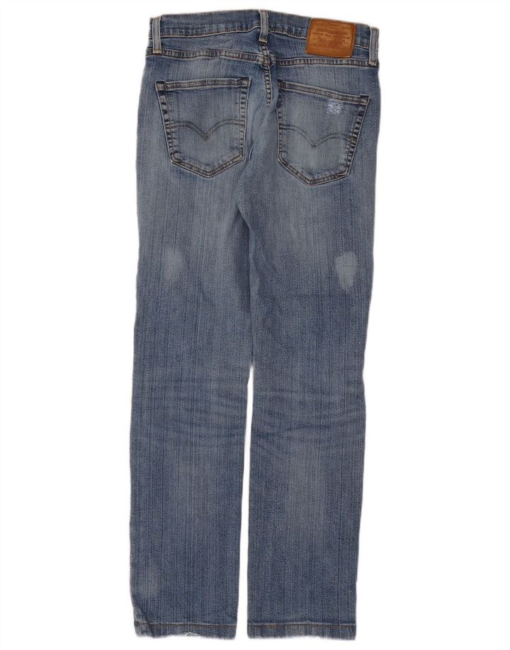 Vaqueros ajustados desgastados para hombre Levi's W31 L29 Algodón azul