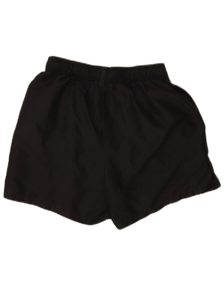 Nike - Pantalones cortos deportivos para hombre, talla pequeña, poliéster negro