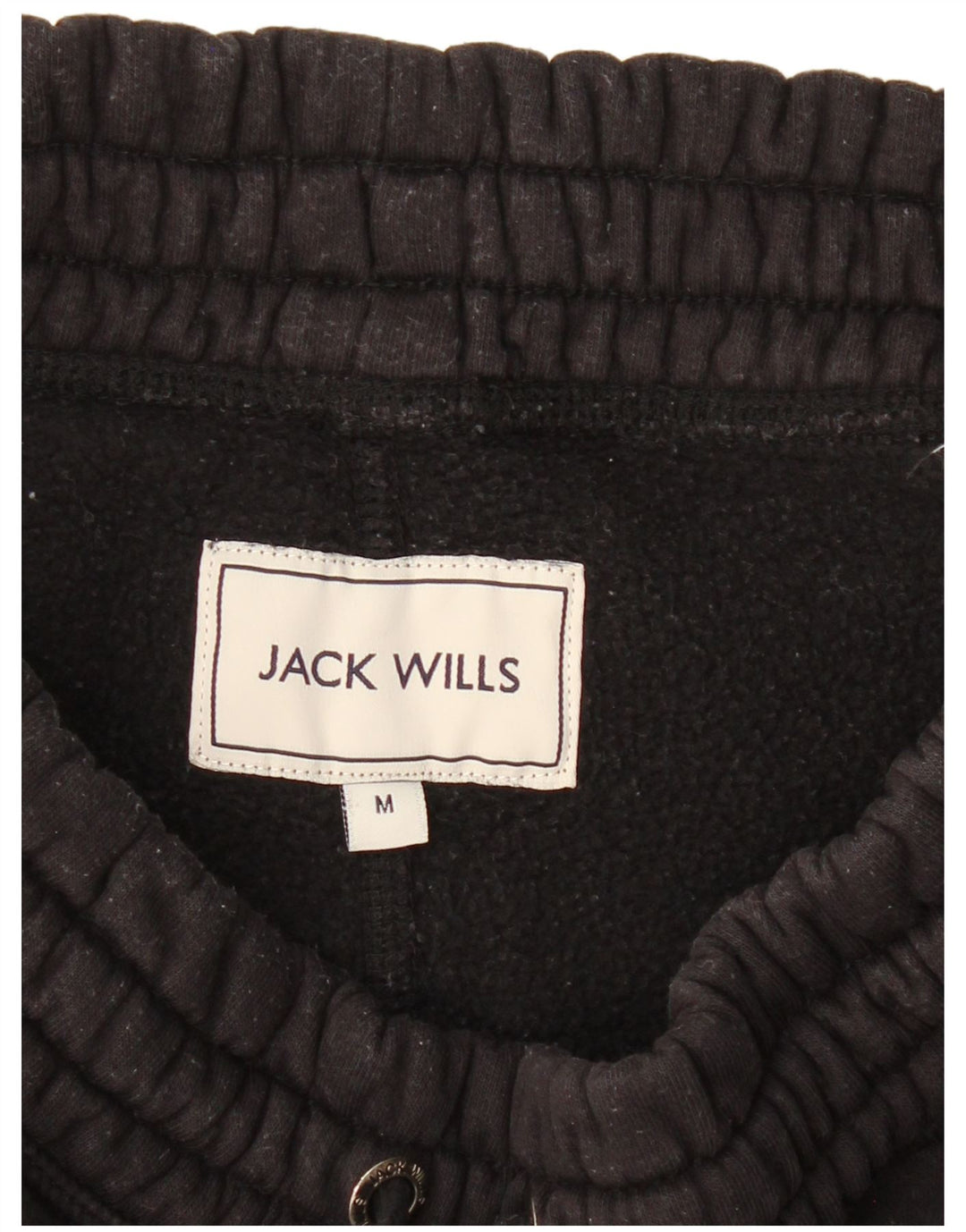 JACK WILLS Pantalones cortos deportivos para hombre mediano negro