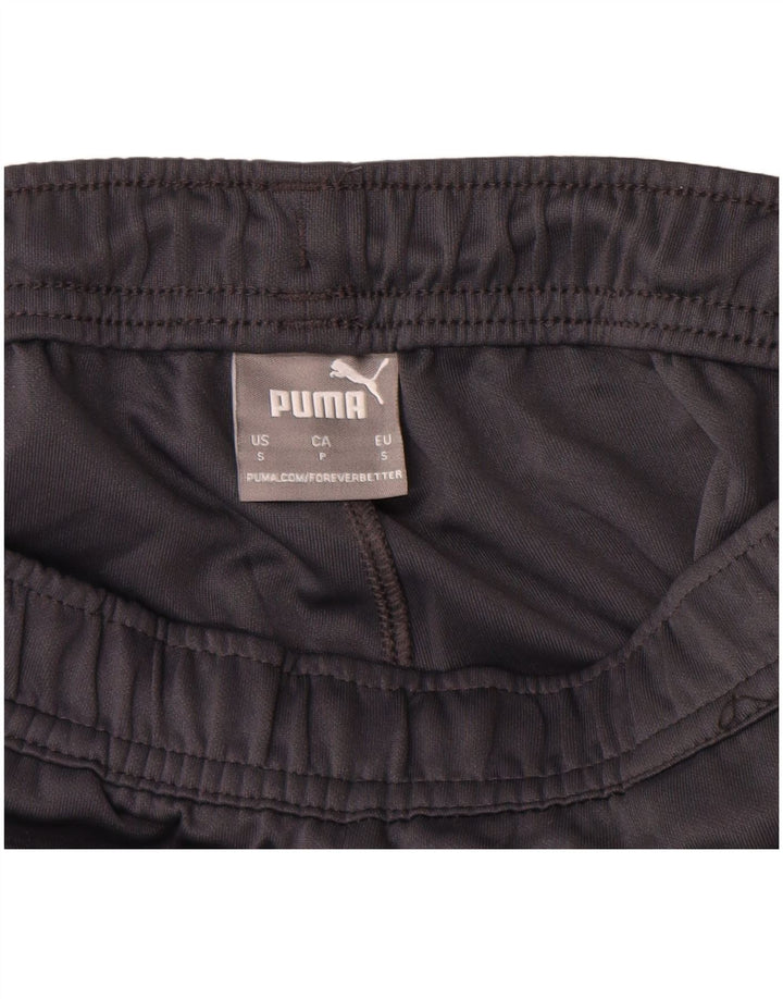 PUMA Pantalones de chándal para hombre Small Black Colourblock Poliéster