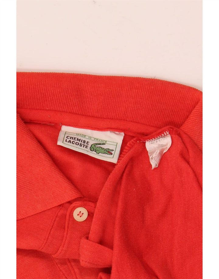 Polo Lacoste Hombre Pequeño Algodón Rojo