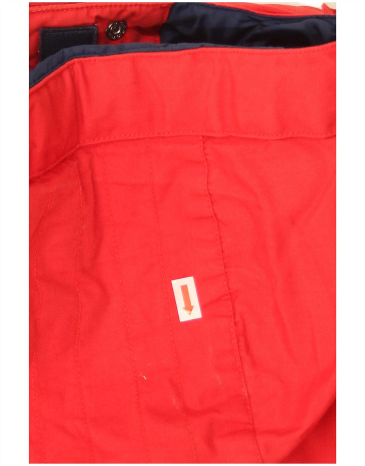 Tommy Hilfiger Chaqueta acolchada con capucha para hombre UK 40 Large Poliéster rojo