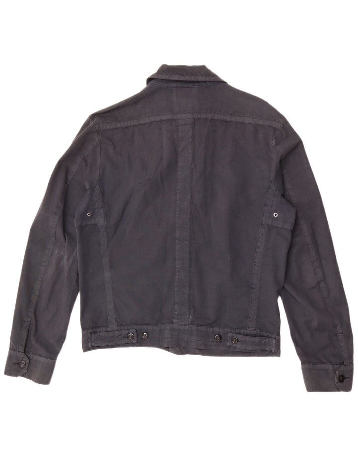 Cerruti 1881 Chaqueta Bomber para Hombre UK 38 Algodón Gris Medio