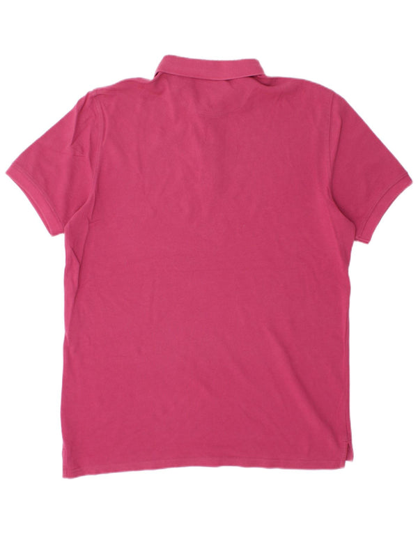 Polo Massimo Dutti Hombre Rosa Grande