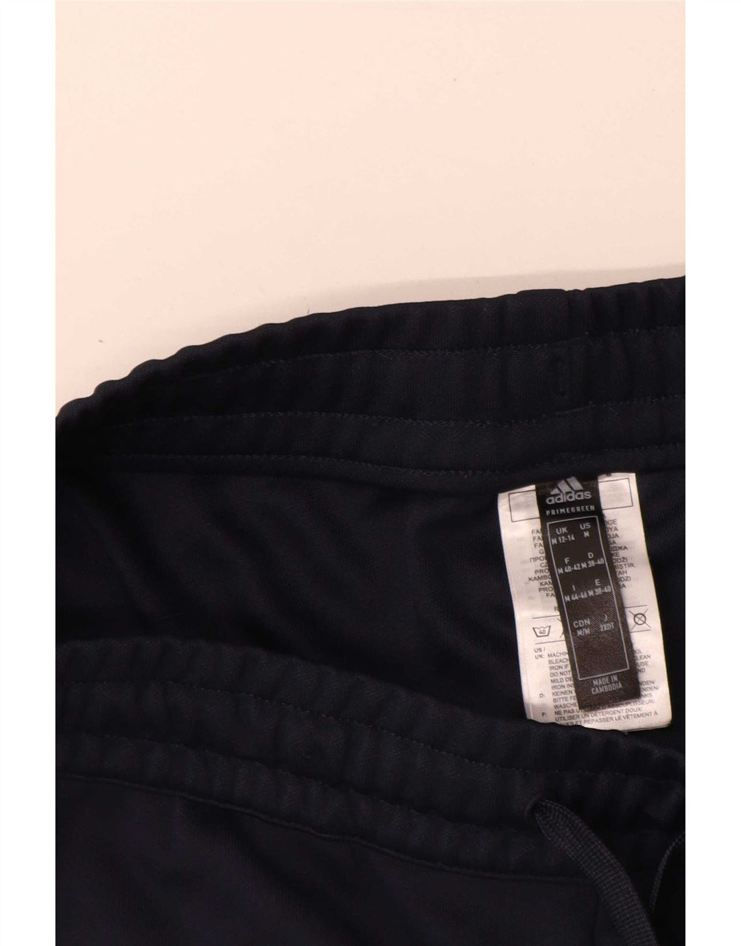 Adidas Pantalones de Chándal para Mujer UK 12/14 Medio Azul Marino Poliéster